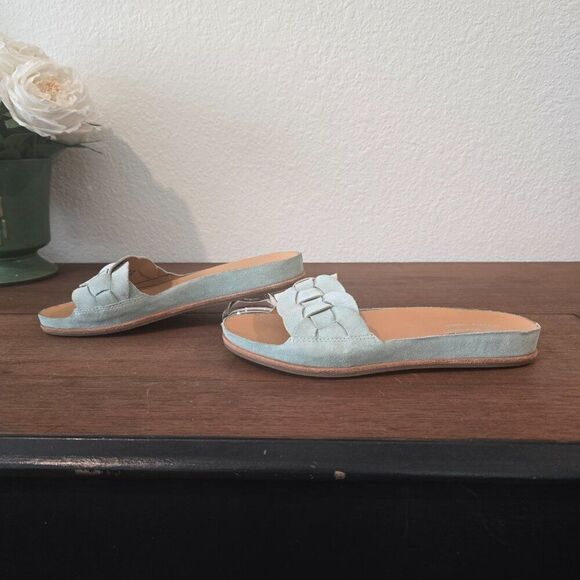 Kork-Ease Dolphin Suede Slides Sz 7 - Picture 4 of 7